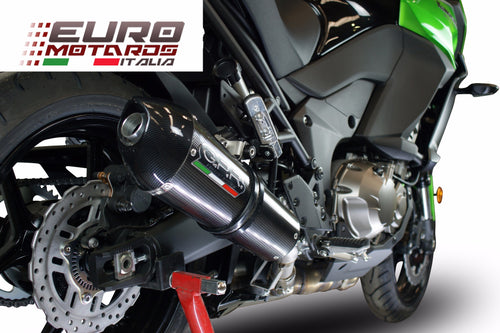Kawasaki Versys 1000 2015-2018 GPR Exhaust Slip-On Silencer GPE CF Road Legal