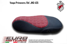 Load image into Gallery viewer, Vespa Primavera 2014-2018 JN-Europe Seat Cover Anti-Slip Diamond Quilt JNQ435