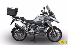 Load image into Gallery viewer, BMW R1200 GS 2013-2016 Exan Exhaust Silencer OVAL X-BLACK Titanium/Carbon New