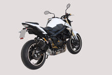Load image into Gallery viewer, Suzuki GSR 750 Exan Exhaust Silencer OVAL X-BLACK Titanium/Carbon New