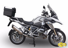 Load image into Gallery viewer, BMW R1200 GS 2013-2016 Exan Exhaust Silencer OVAL X-BLACK Titanium/Carbon New