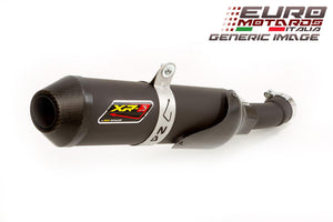 Honda CBR 125 2011-2016 Endy Exhaust XR3.1 Black Carbon Cap Silencer Full System