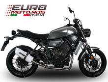 Load image into Gallery viewer, Yamaha XSR 700 2015-2016 2in1 GPR Exhaust Full System Albus White Road Legal New