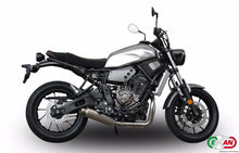 Load image into Gallery viewer, Yamaha XSR 700 Exan Exhaust FULL SYSTEM+ Silencer X-GP Carbon/Titanium/Black New