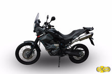 Load image into Gallery viewer, Yamaha XTZ 660 Tenere Exan Exhaust Silencer OVAL X-BLACK Ti/Carbon SINGLE KIT