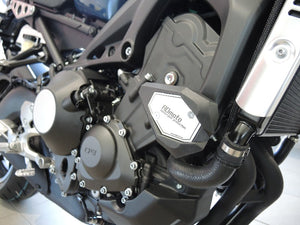 Yamaha XSR 900/MT09 FZ09 2014-2020 RD Moto Crash Frame Sliders Black Y31S-SL01-K