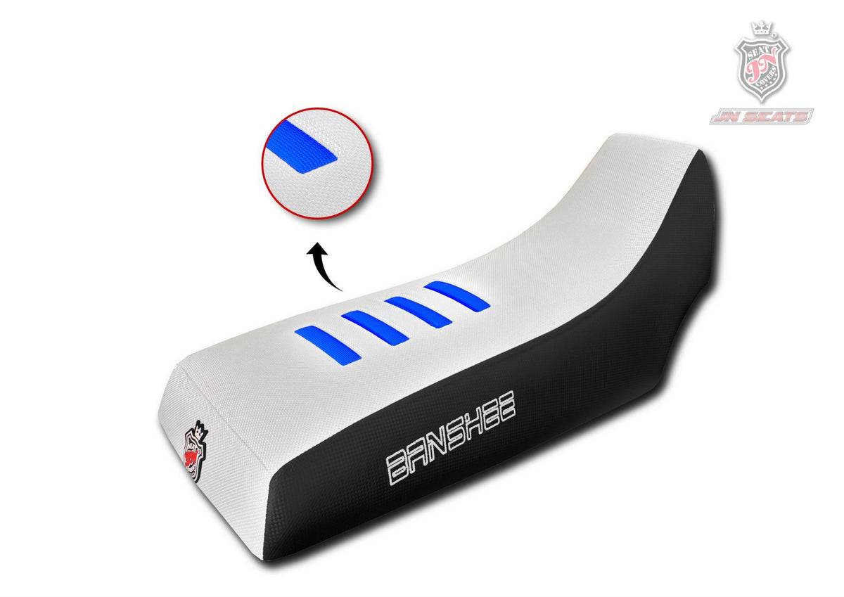 Yamaha Banshee 350 YFZ350 Seat Cover - Black & Blue - Fits 1987-2006 (Y*-163)