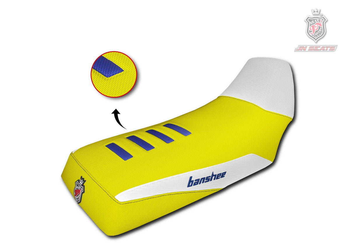 thumbnail image 2 of Replacement Seat Cover For Yamaha Banshee 350 YFZ350 (1987-2011) - Cold-Resistant Marine Vinyl, DIY Install 2 of 10
