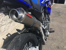 Load image into Gallery viewer, MassMoto Exhaust Mid System 2in1 GP1 Titanium Silencer Yamaha XT660R 2004-2016