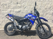 Load image into Gallery viewer, MassMoto Exhaust Mid System 2in1 Oval Titanium Silencer Yamaha XT660R 2004-2016