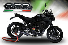 Load image into Gallery viewer, Yamaha MT09 FZ09 2017-2018 GPR Exhaust Full System With Furore Black Silencer