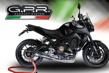 Load image into Gallery viewer, Yamaha MT09 FZ09 2017-18 GPR Exhaust Full System With GPE CF Silencer Road Legal