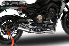 Load image into Gallery viewer, Yamaha MT09 FZ09 2017-18 GPR Exhaust Full System With GPE Ti Silencer Road Legal