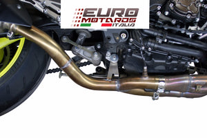 Yamaha MT10 FZ10 2016 GPR Exhaust Mid System Cat. Furore Nero +Decat Pipe
