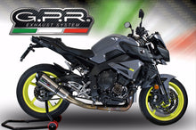Load image into Gallery viewer, Yamaha MT10 FZ10 2016 GPR Exhaust Mid System Cat. GPE Ti + Decat Pipe