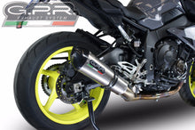 Load image into Gallery viewer, Yamaha MT10 FZ10 2017-2019 GPR Exhaust Mid System Silencer GPE Ti + Decat Pipe