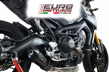 Load image into Gallery viewer, Yamaha MT09 FZ09 2014-2016 GPR Exhaust Slip-On Silencer Furore Nero Road Legal