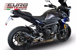 Yamaha Tracer 900 FJ09 2015-2017 High Mount GPR Exhaust Full System Furore Nero