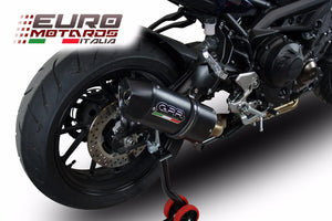 Yamaha Tracer 900 FJ09 2015-2017 High Mount GPR Exhaust Full System Furore Nero