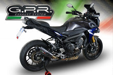 Load image into Gallery viewer, Yamaha FJ09 Tracer 900 2017-2018 High Mount GPR Exhaust Full System GPE CF New