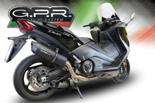 Load image into Gallery viewer, Yamaha T-Max 2017-2019 GPR Exhaust Full System Furore Nero Silencer Homologated