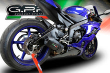 Load image into Gallery viewer, Yamaha R6 2017-2018 GPR Exhaust System SlipOn Silencer Furore Nero Road Legal