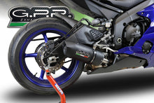 Load image into Gallery viewer, Yamaha R6 2017-2018 GPR Exhaust System SlipOn Silencer Furore Nero Road Legal