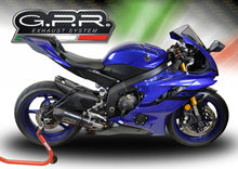 Load image into Gallery viewer, Yamaha R6 2017-2018 GPR Exhaust System SlipOn Silencer GPE CF Road Legal