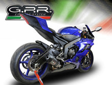 Load image into Gallery viewer, Yamaha R6 2017-2018 GPR Exhaust System SlipOn Silencer GPE CF Road Legal