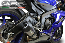 Load image into Gallery viewer, Yamaha R6 2017-2018 GPR Exhaust System SlipOn Silencer GPE CF Road Legal