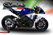 Load image into Gallery viewer, Yamaha R1 2017-2018 GPR Exhaust System SlipOn Silencer GPE Ti SlipOn