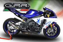 Load image into Gallery viewer, Yamaha R1 2017-2018 GPR Exhaust System SlipOn Silencer M3 Titanium Moto3 Muffler