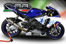 Load image into Gallery viewer, Yamaha R1 2017-2018 GPR Exhaust System SlipOn Racing Silencer GPE Ti SlipOn