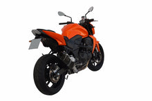 Load image into Gallery viewer, Kawasaki Z750 Z750R 2007-2013 Exan Exhaust Silencer OVAL X-BLACK Titanium/Carbon