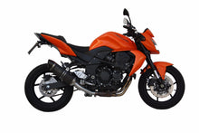Load image into Gallery viewer, Kawasaki Z750 Z750R 2007-2013 Exan Exhaust Silencer OVAL X-BLACK Titanium/Carbon