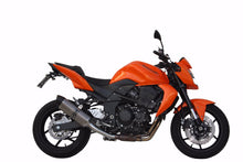 Load image into Gallery viewer, Kawasaki Z750 Z750R 2007-2013 Exan Exhaust Silencer OVAL X-BLACK Titanium/Carbon