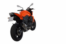 Load image into Gallery viewer, Kawasaki Z750 Z750R 2007-2013 Exan Exhaust Silencer OVAL X-BLACK Titanium/Carbon