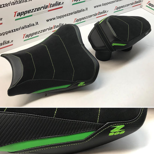 Kawasaki Z900 Tappezzeria Italia Comfort Foam Seat Cover Velvet Effect New