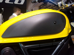 CNC Racing Carbon Fiber Fuel Tank Side Cover Matt For Ducati Scrambler 800 15-21