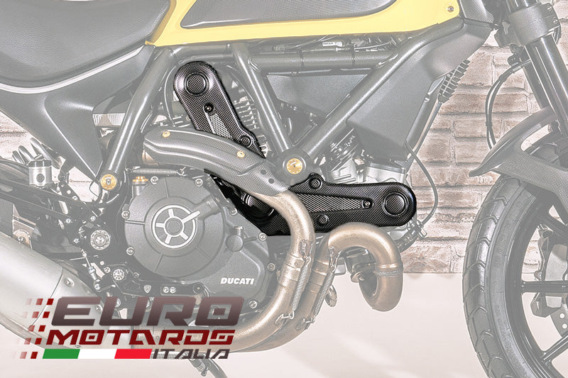 CNC Racing Carbon Fiber Timing Belt Cover Matt For Ducati Scrambler 800 Monster