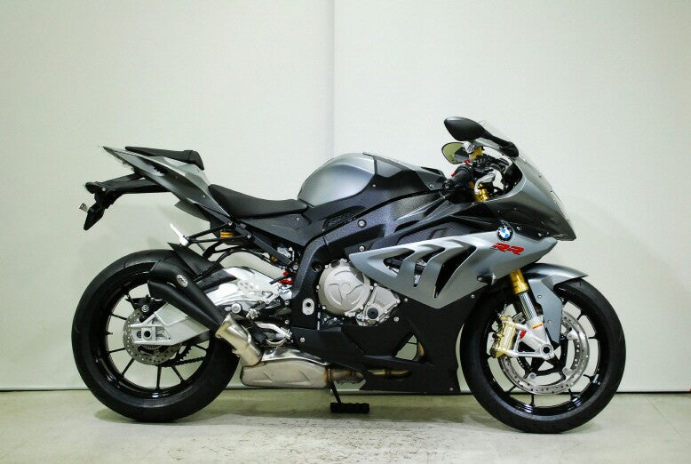 BMW S1000RR 2009-2014 Zard Exhaust V2 Racing Steel Silencer Muffler