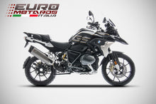 Load image into Gallery viewer, BMW R1250GS 2019 Zard Exhaust SlipOn Inox Silencer with Carbon Cap &amp; Heat Shield