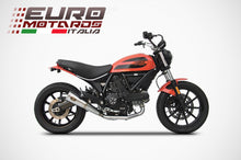 Load image into Gallery viewer, Ducati Scrambler 400 Sixty2 Zard Exhaust Slipon Inox Silencer Racing New