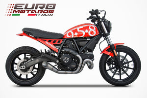 Ducati Scrambler Sixty2 400 Zard Exhaust Racing Full System Titanium Special Ed.