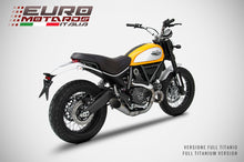 Load image into Gallery viewer, Ducati Scrambler 800 Zard Exhaust Racing Full System Inox Special Edition New