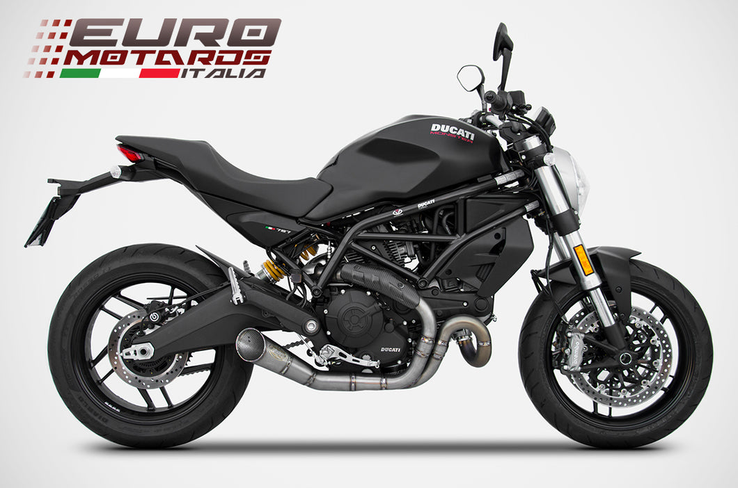 Ducati Monster 797 Zard Exhaust Racing Full System Titanium Special Edition