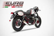 Load image into Gallery viewer, Moto Guzzi V7 II Racer 2015-2017 Zard Exhaust Dual Slipon Silencers Racing New