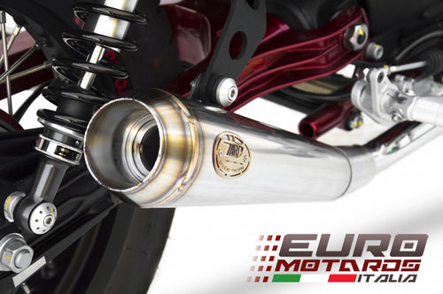 Moto Guzzi V7 II Racer 2015-2017 Zard Exhaust Dual Slipon Silencers Racing New