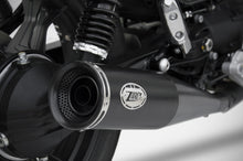 Load image into Gallery viewer, Moto Guzzi V7 III 2017-2019 Zard Exhaust Zuma Dual Black Racing SlipOn Silencers