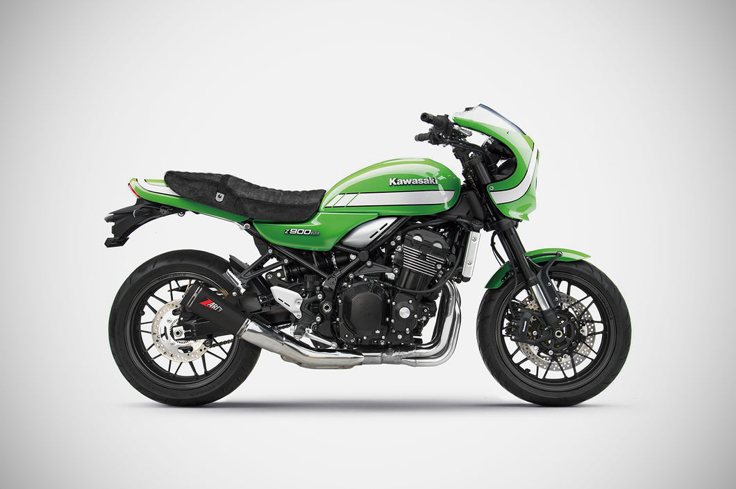 Kawasaki Z900RS /Cafe 2018 Zard Exhaust SlipOn Road Legal Silencer Black